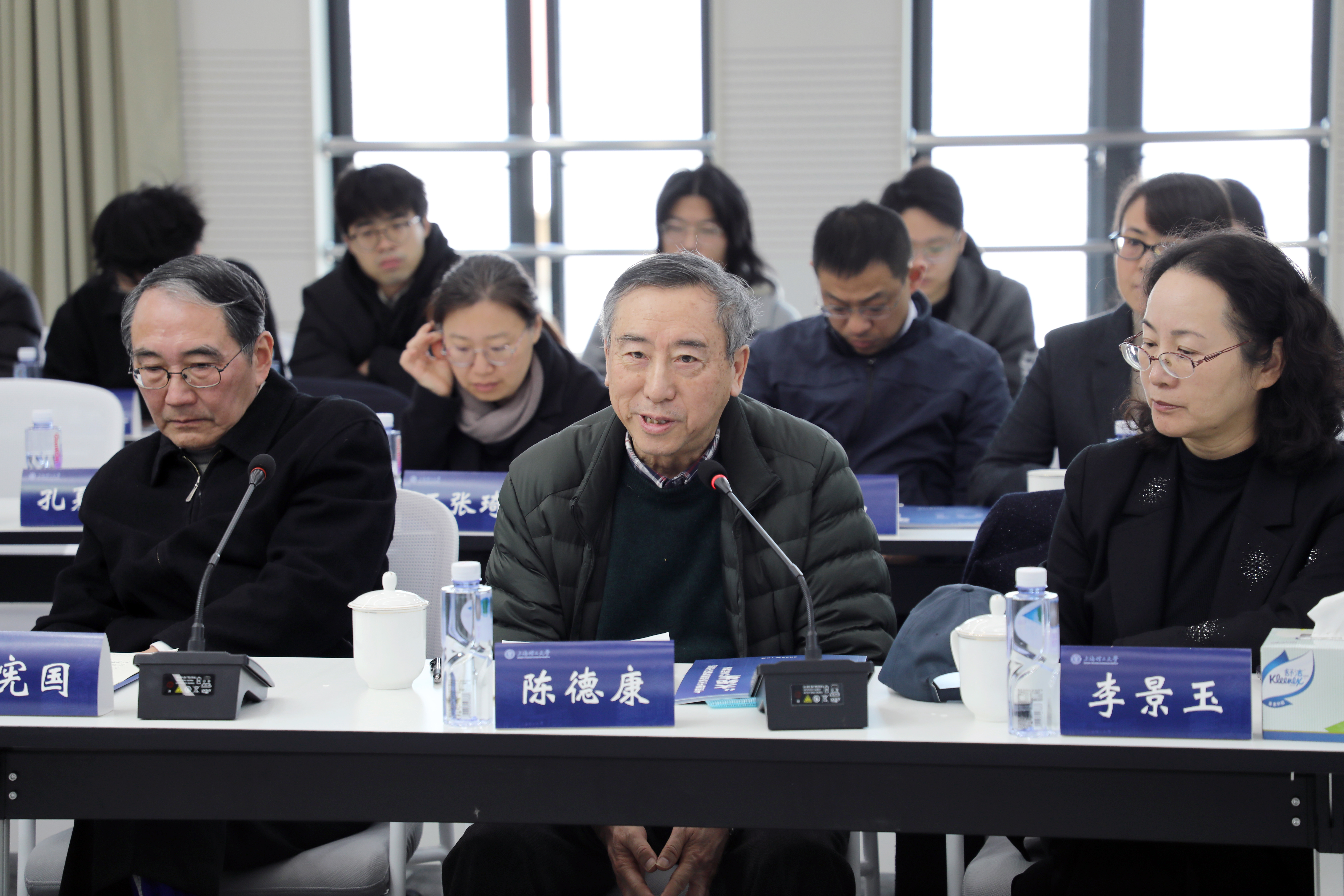 親屬代表陳德康發(fā)言