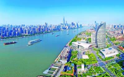 上海黃浦江兩岸風(fēng)景如畫