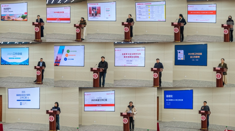 各部門內(nèi)設機構(gòu)負責人工作匯報