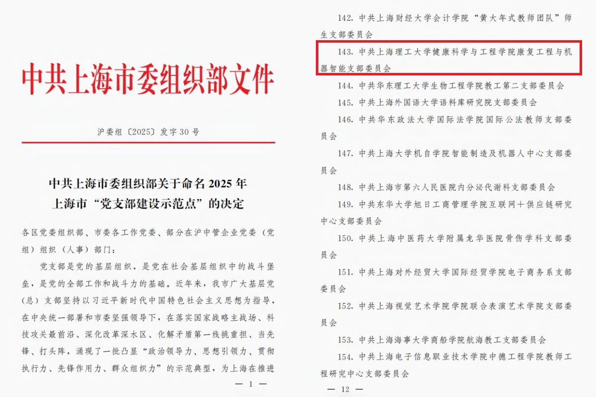 中共上海市委組織部關(guān)于命名2025年上海市“黨支部建設(shè)示范點(diǎn)”的決定