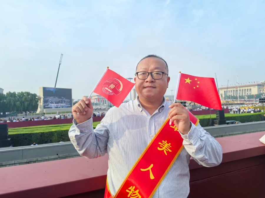 現(xiàn)場觀禮的李睿老師