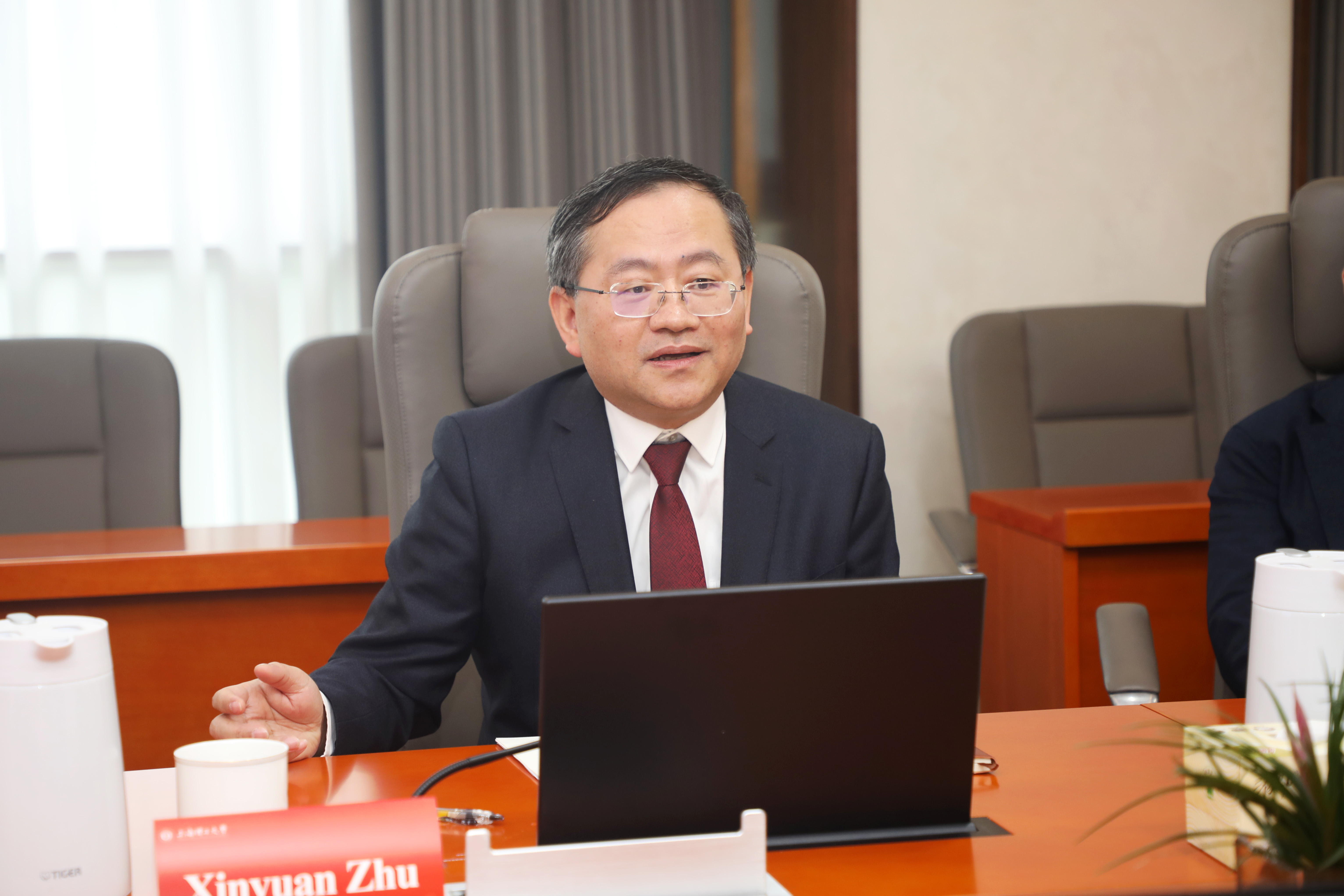 朱新遠(yuǎn)致辭